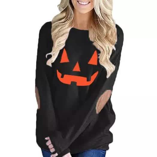 Women's Halloween Lightweight Top